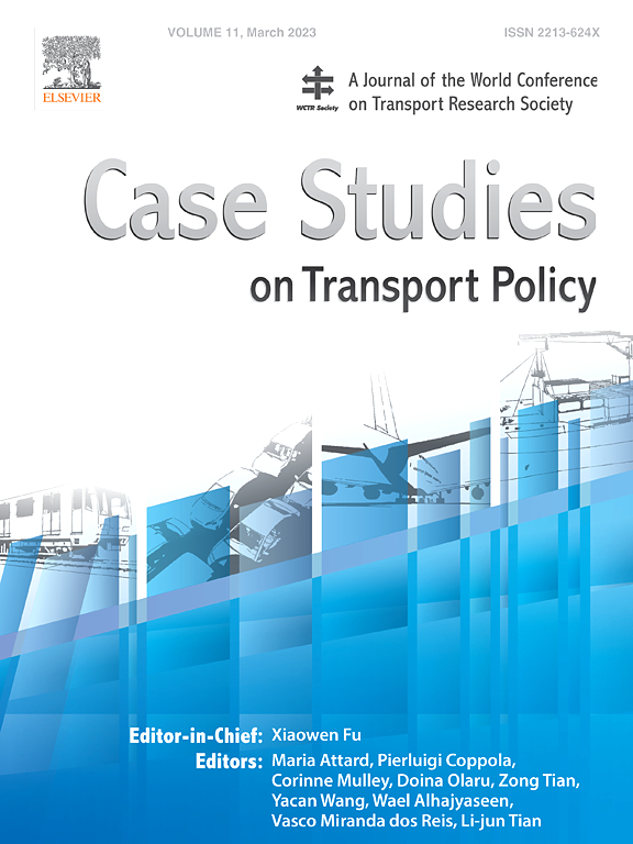 Go to journal home page - Case Studies on Transport Policy